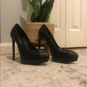 YSL Black Heels